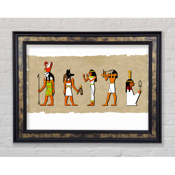 Latitude Vive Egyptian Gods Single Picture Frame Art Prints Wayfair